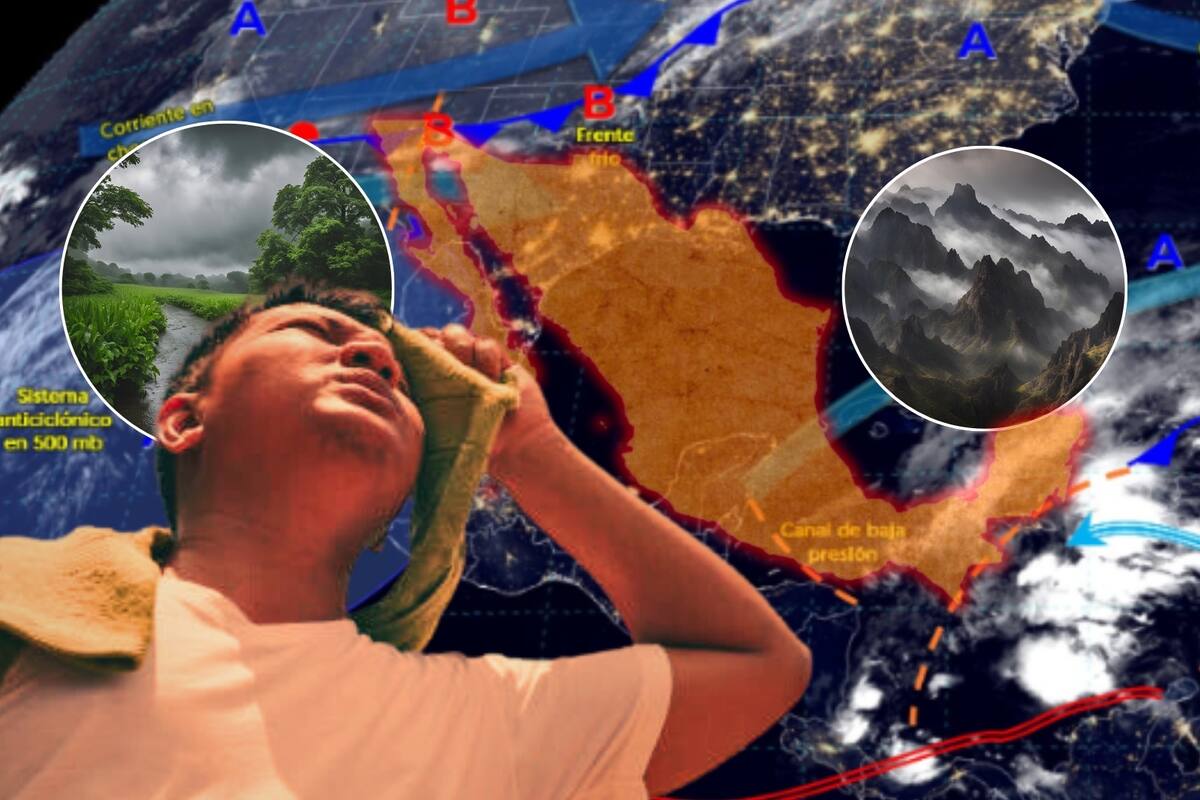 A pesar del frente frío 12, estos estados de México tendrán altas temperaturas, alcanzando hasta los 40 °C hoy miércoles