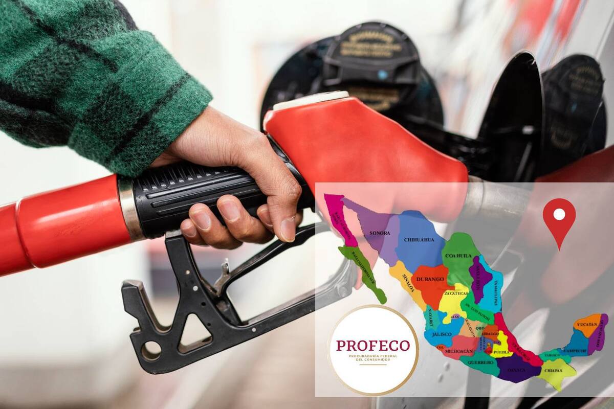 Profeco elabora mapa para mostrar gasolineras que venden a precios justos