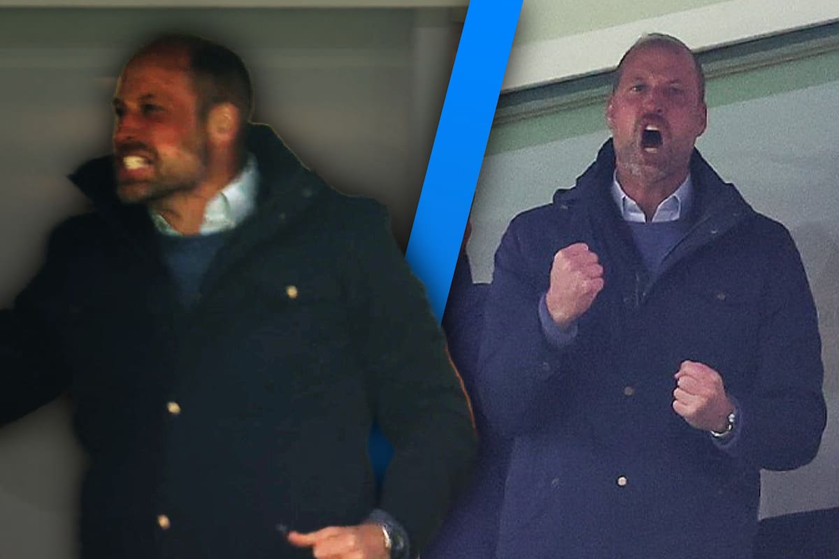 Así festejó el Príncipe William la victoria del Aston Villa en la Europa League