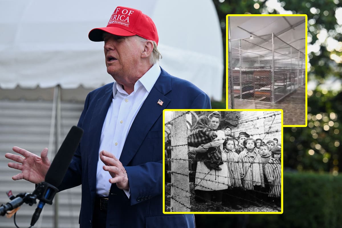 “Alligator Auschwitz”: Comparan el “Alcatraz de los caimanes” de Donald Trump con un campo de concentración nazi para migrantes
