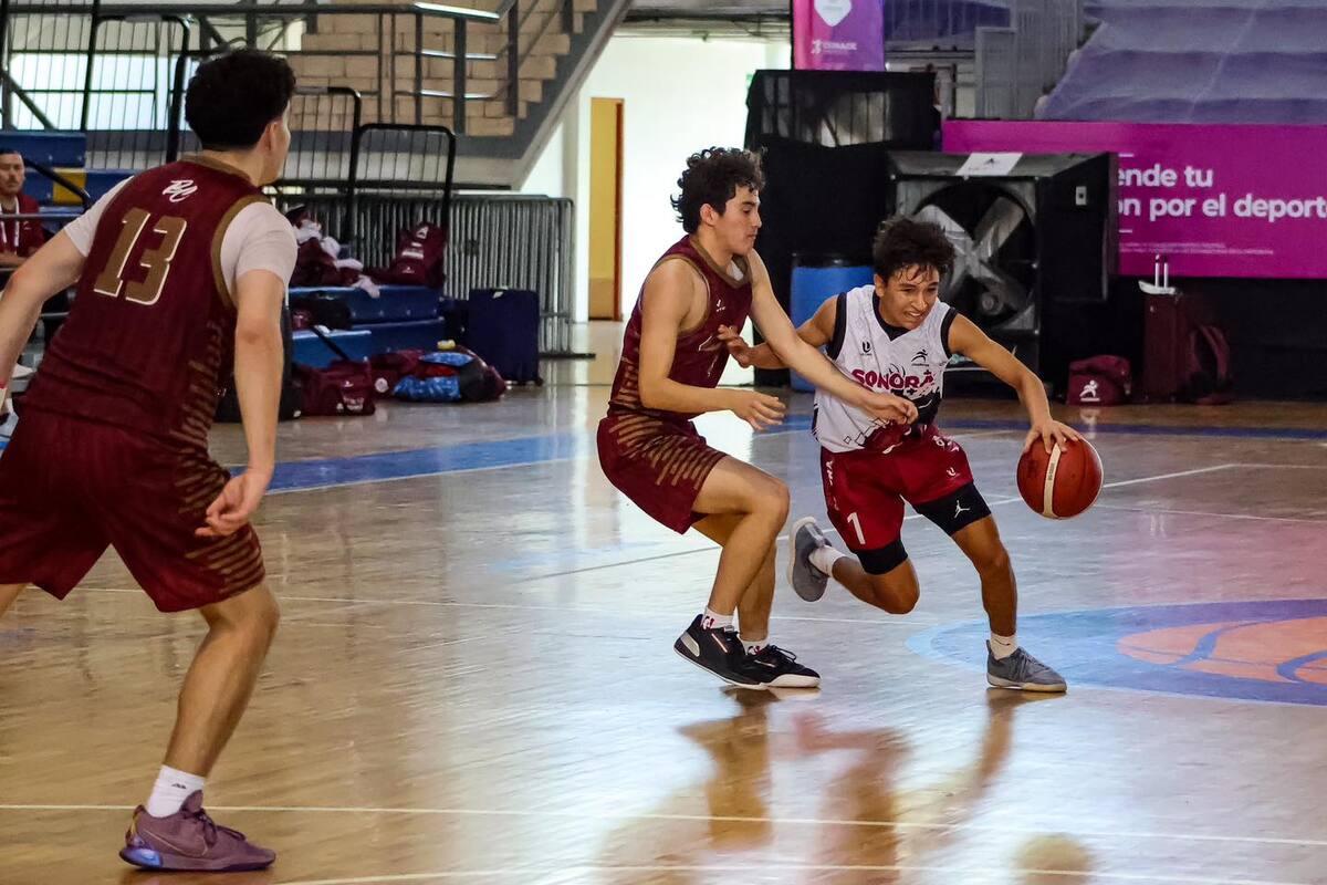 Nacionales Conade 2024: Avanza Juvenil Menor de Sonora a final de basquetbol