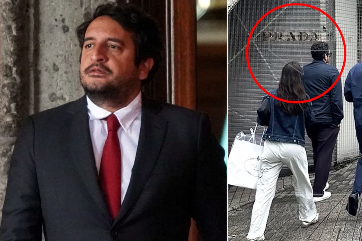 FOTOS: Captan a Andy López Beltrán saliendo de Prada, en nuevas imágenes de su lujoso viaje personal a Tokio