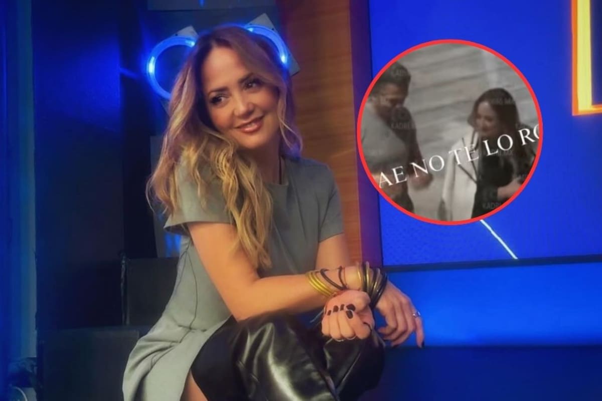 Andrea Legarreta revela la identidad del hombre junto al que fue captada ¿Nuevo romance?