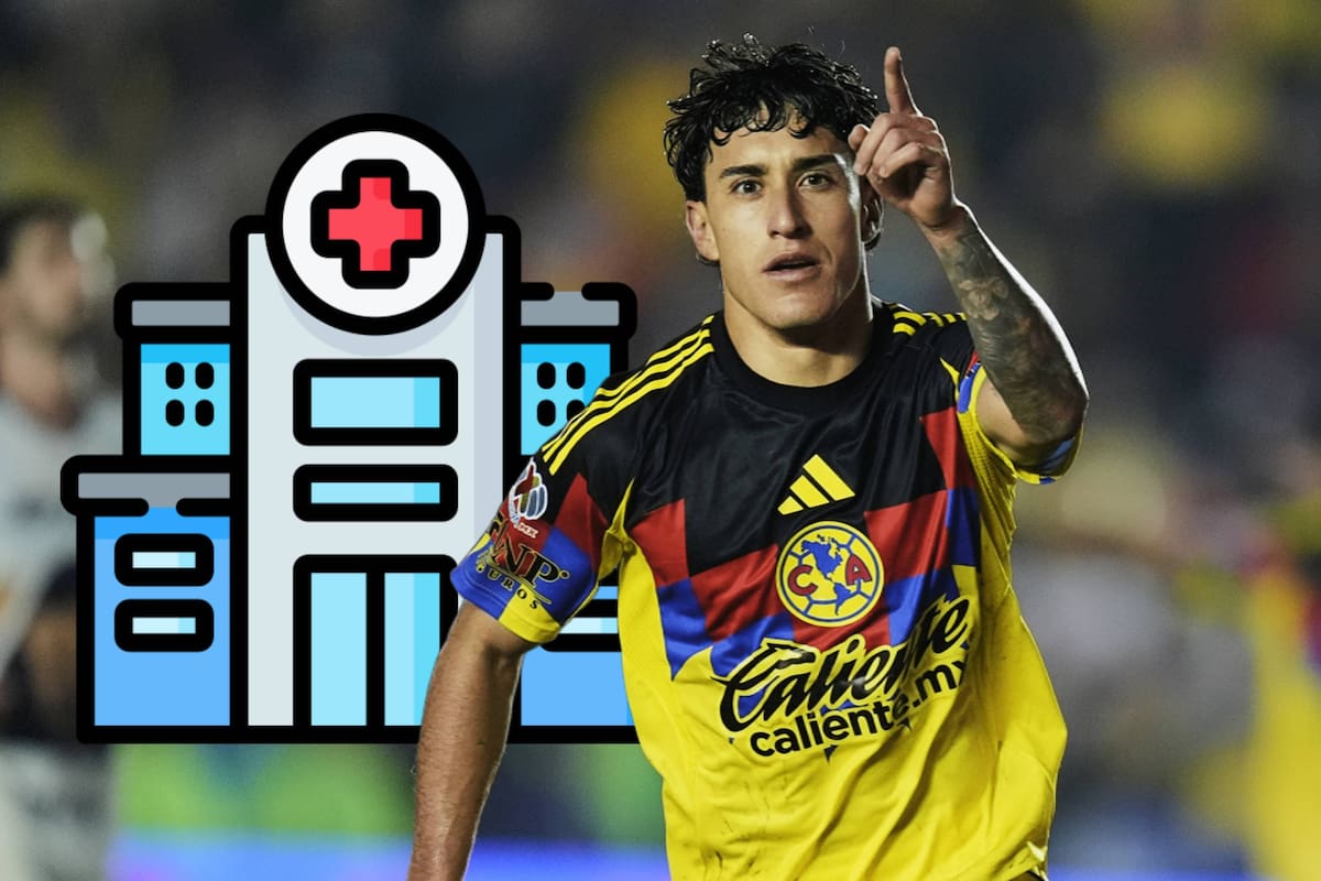 Alejandro Zendejas se une a la larga lista de lesionados del Club América: ¿jugará contra Cruz Azul?