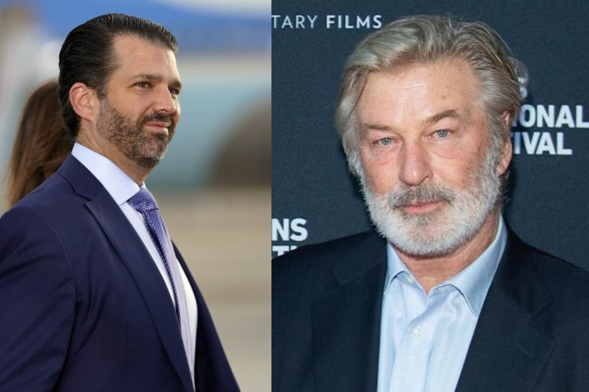 Alec Baldwin recibe críticas por parte de Donald Trump Jr. tras dispararle a directora de fotografía de "Rust"
