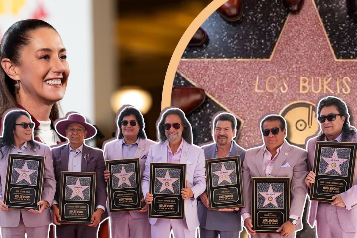 Claudia Sheinbaum felicita a ‘Los Bukis’ por obtener su estrella en el paseo de la fama de Hollywood; “un orgullo para todas y todos”