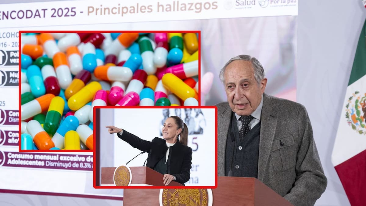 Sheinbaum y Kershenobich ponen “en la mira” al Tramadol ante el aumento en el consumo de opioides pues, aunque este analgésico es legal en México, genera dependencia
