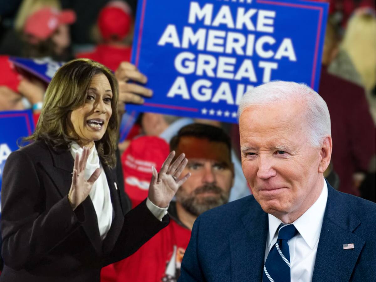 Kamala Harris se deslinda de palabras de Biden tras insulto a seguidores de Donald Trump. | Crédito: EFE/AP Noticias