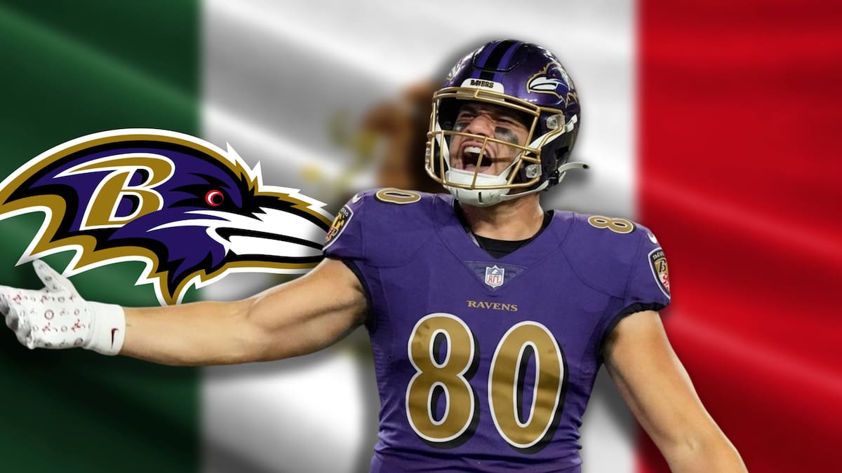 ¿Quién es Josh Cuevas, el ala cerrada de sangre mexicana que fue elegido por los Baltimore Ravens en el Draft 2026 de la NFL?