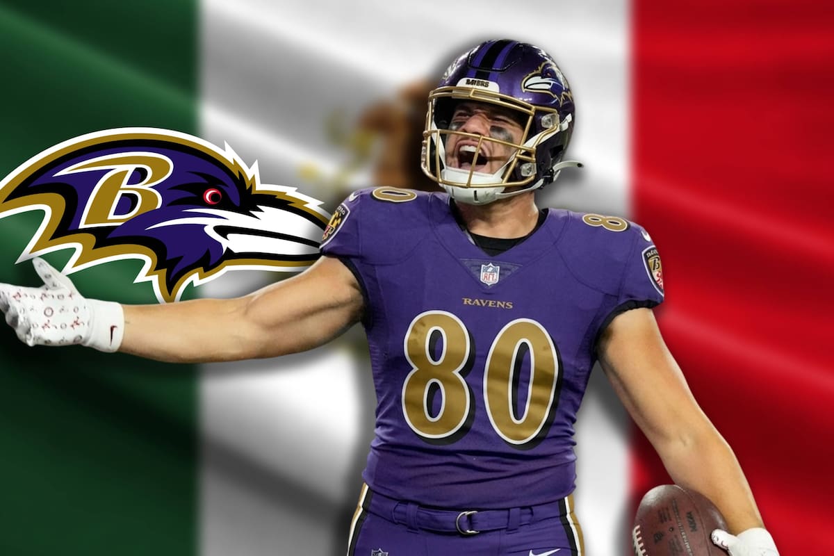 ¿Quién es Josh Cuevas, el ala cerrada de sangre mexicana que fue elegido por los Baltimore Ravens en el Draft 2026 de la NFL?