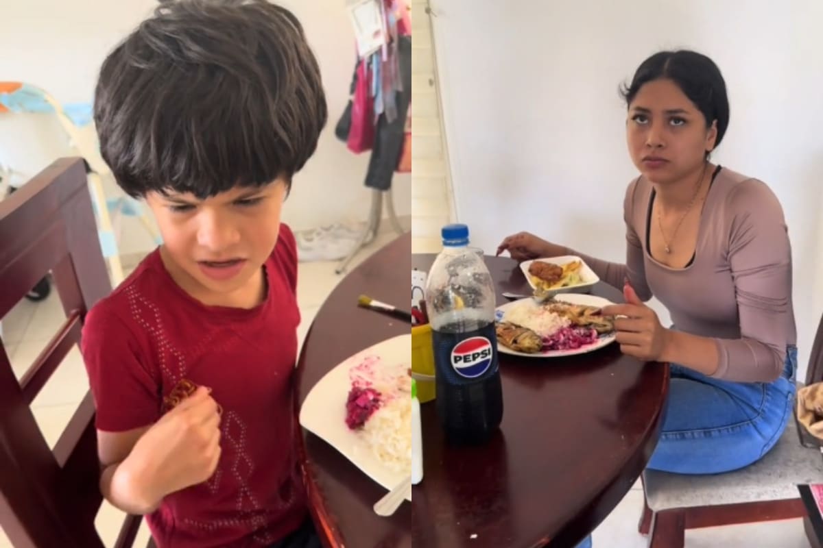 Hombre le juega una broma pesada a su hijo: a la madre no le hizo nada de gracia