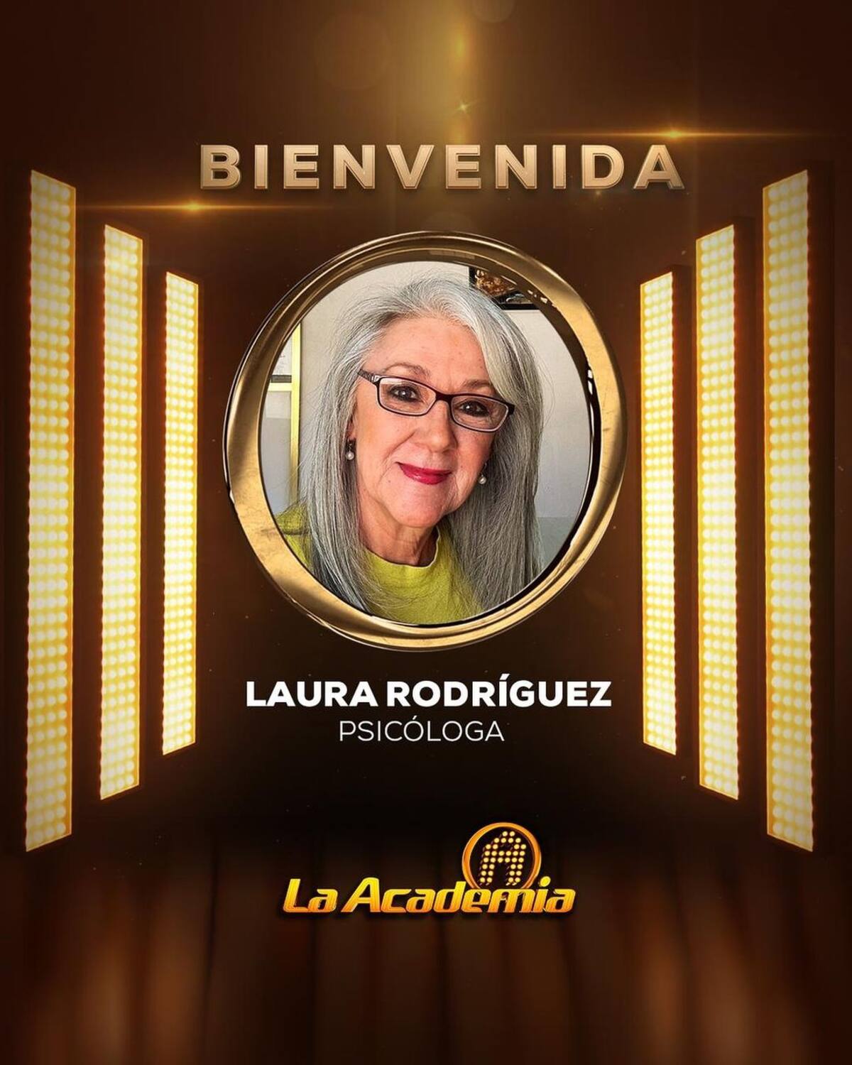 La psicóloga Laura Rodríguez forma parte de 'La Academia 2024' / Instagram: @laacademiatv