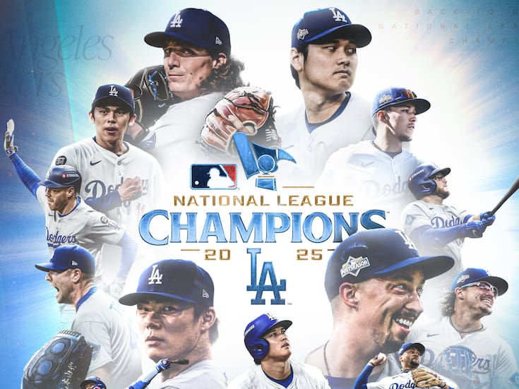 ¡Se coronan! Dodgers barren a Brewers y clasifican a la Serie Mundial