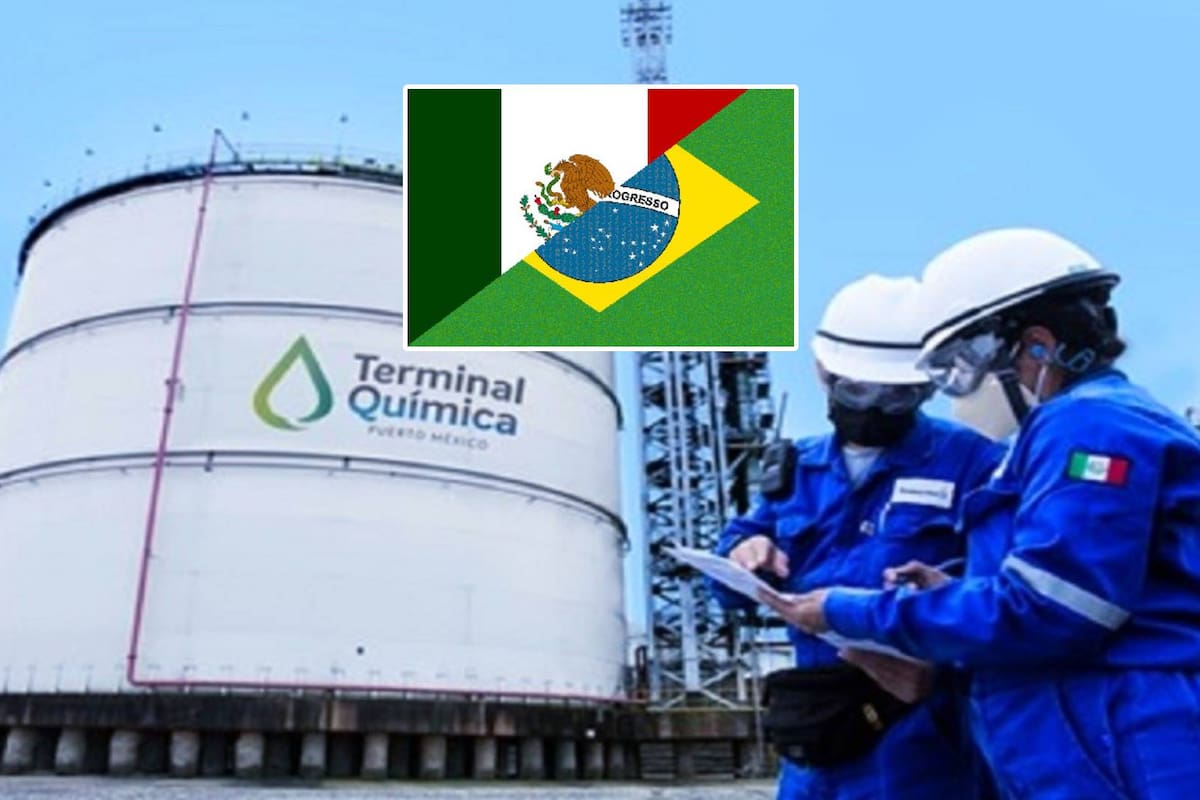 México y Brasil construirán terminal petroquímica Puerto México en BRICS para sacar hasta 80 mil barriles al día; Así será el proyecto en Veracruz