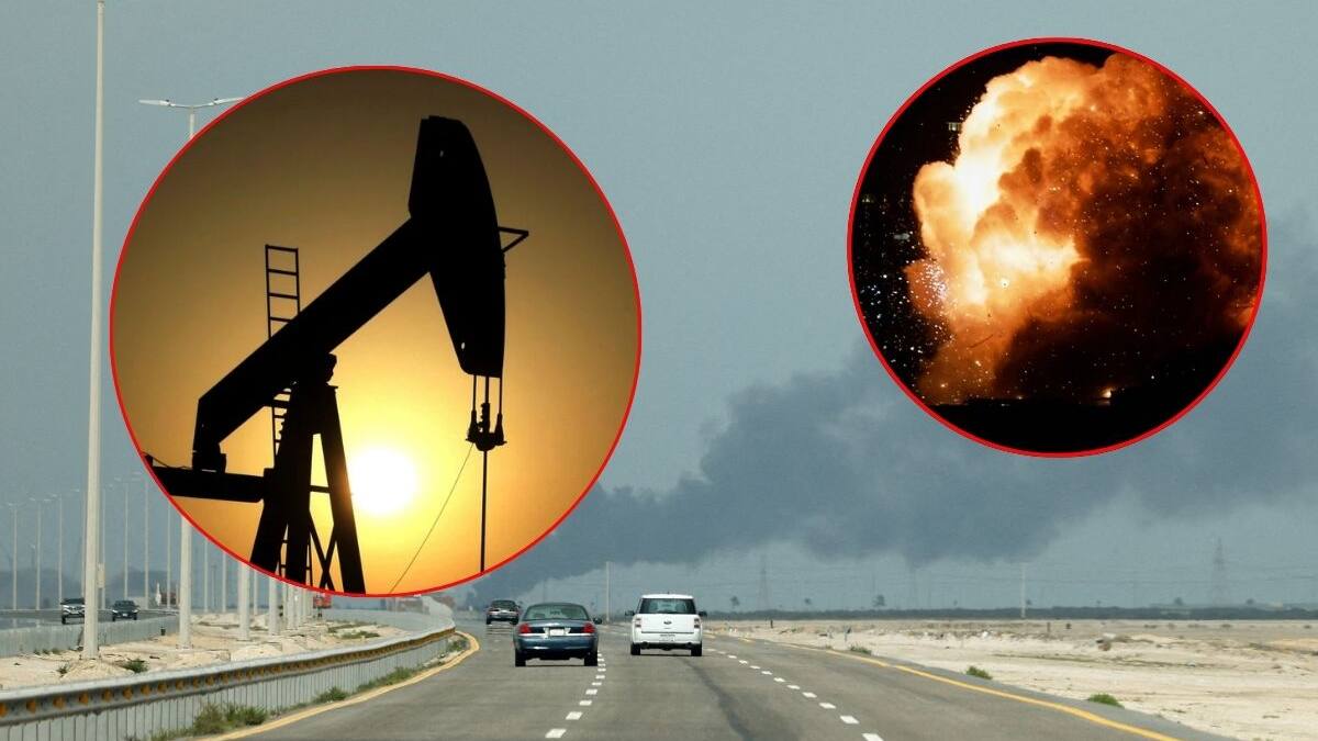 Arabia Saudita cierra oleoducto clave tras ataques con drones; petróleo ronda los 105 dólares