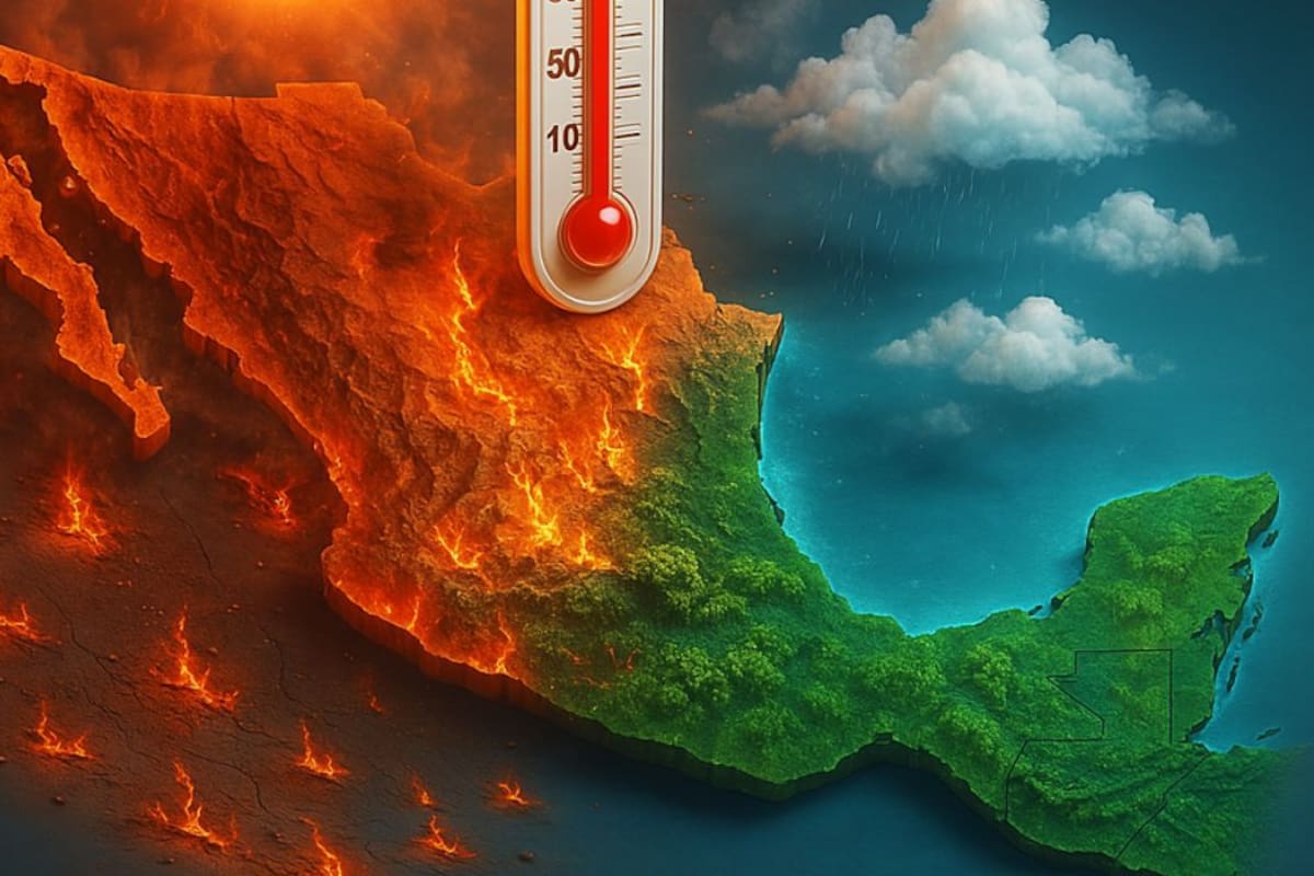 Lluvias intensas y calor extremo marcarán el clima en México este fin de semana