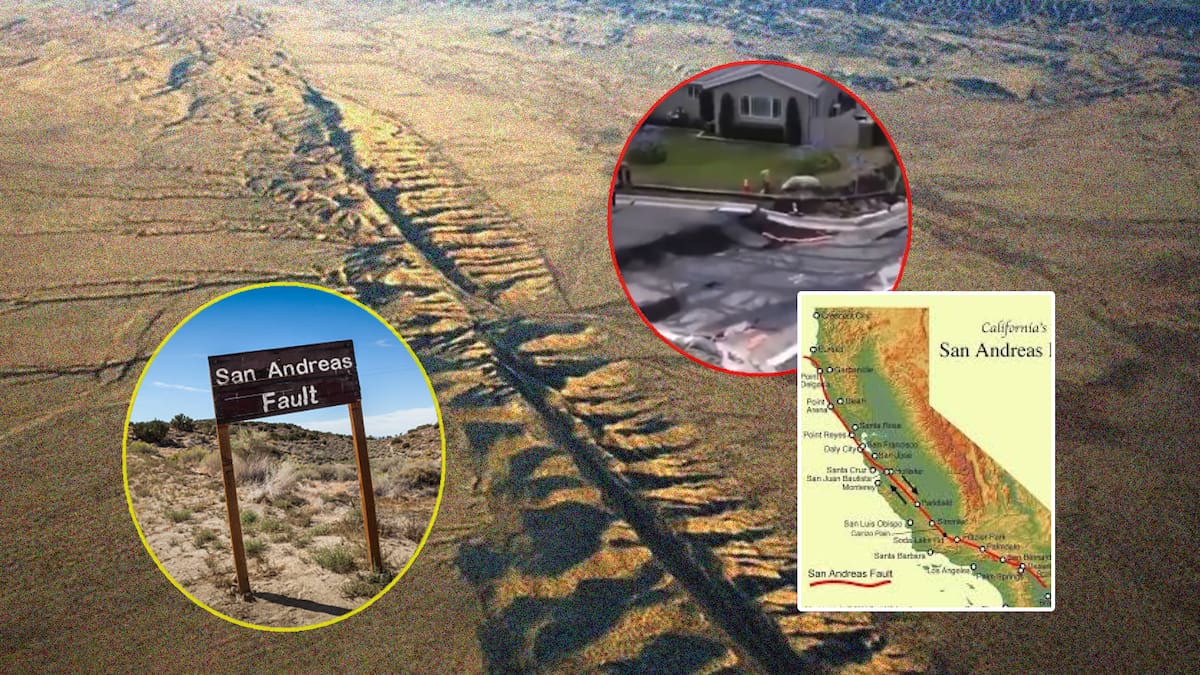 Falla de San Andrés. Foto: Especial