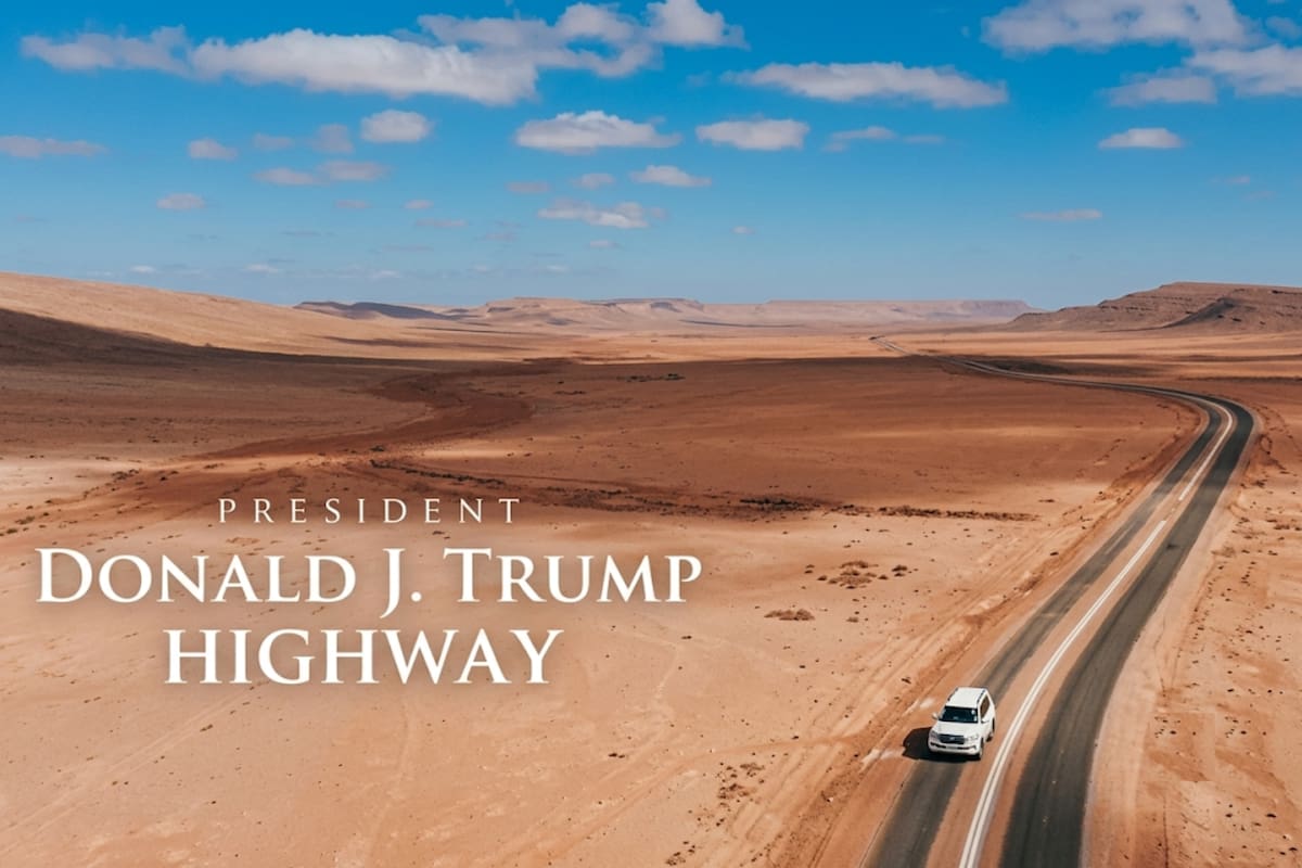 Donald Trump anuncia la construcción de una autopista que llevará su nombre entre Marruecos y el Sáhara Occidental