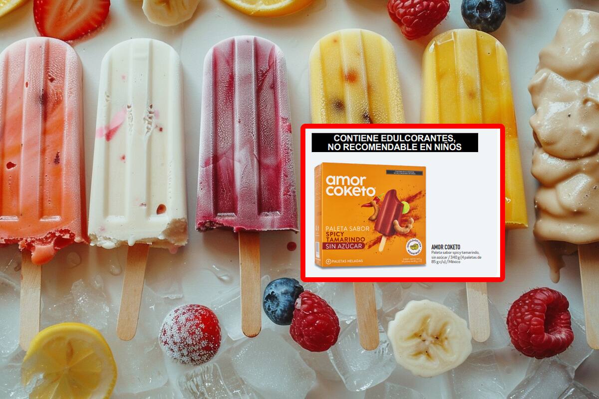 Las paletas heladas que NO DEBEN COMER LOS NIÑOS, según la Profeco