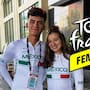 Romina Hinojosa, novia de Isaac del Toro, hará historia en el Tour de Francia Femenil al convertirse en la primera ciclista mexicana en competir