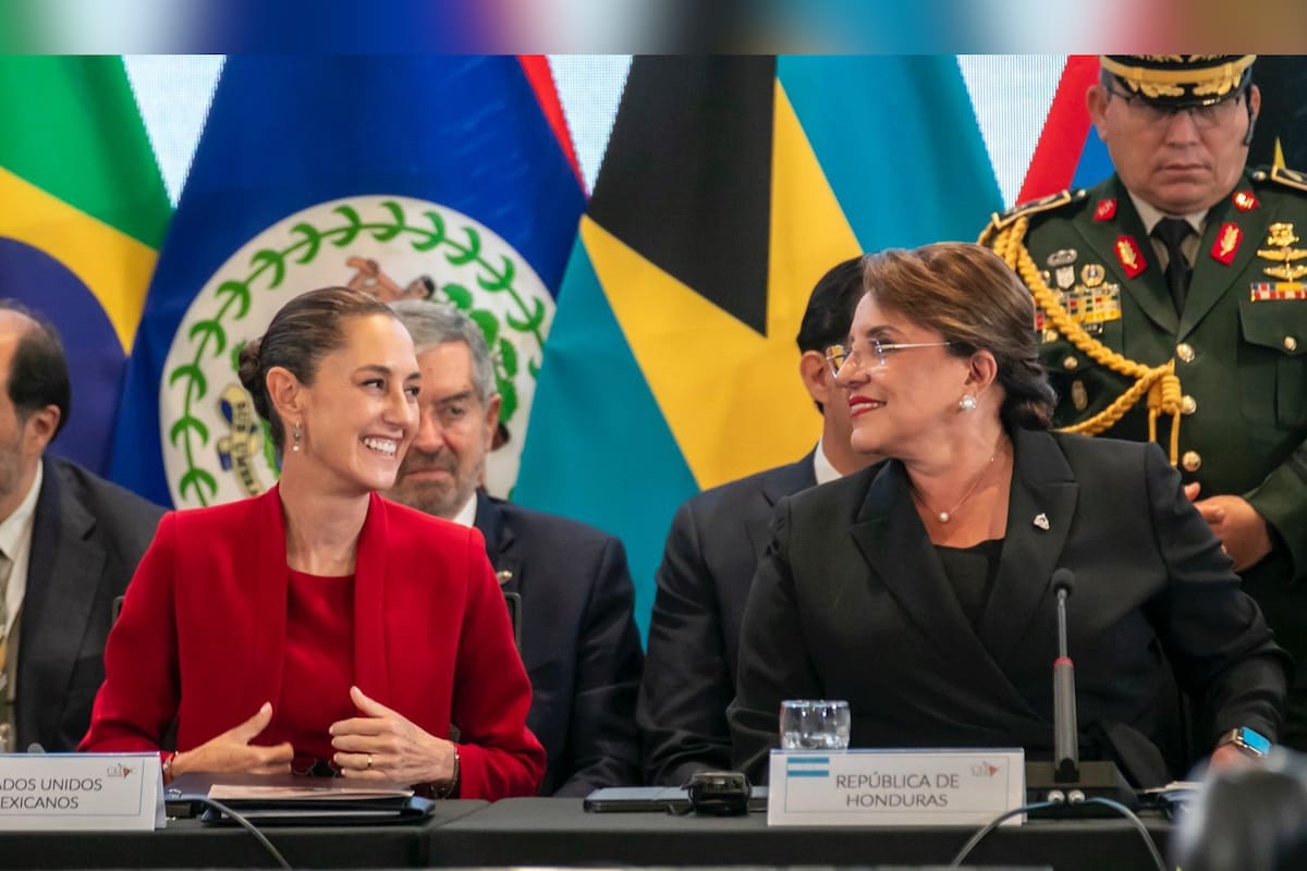 Presidenta de Honduras inicia visita oficial a México; encuentro con Sheinbaum será este martes
