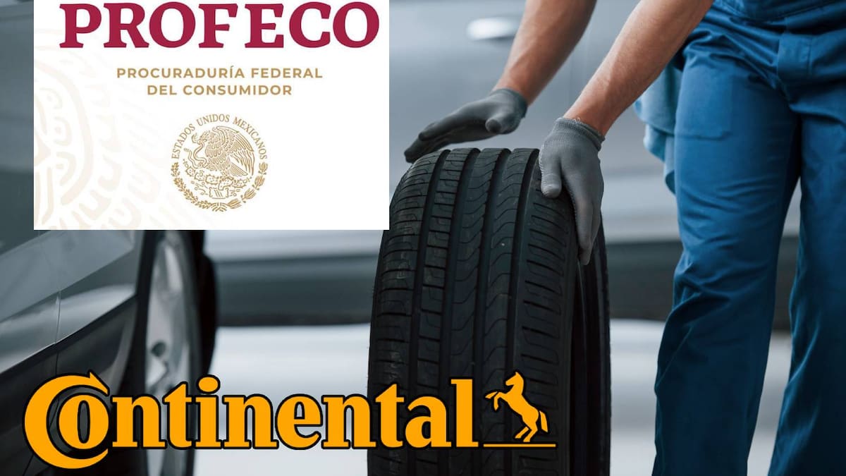 Profeco y Continental anuncian reemplazo de más de 1,500 llantas por posibles fallas