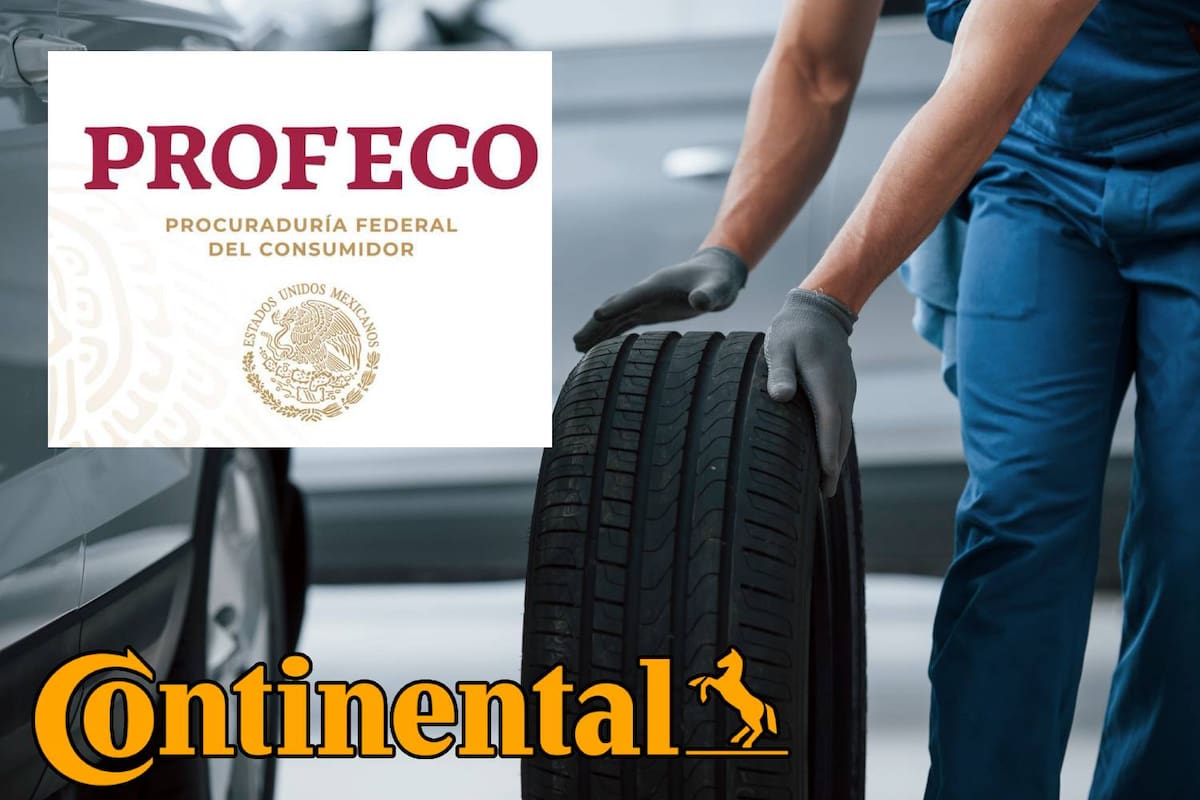 Profeco y Continental anuncian reemplazo de más de 1,500 llantas por posibles fallas