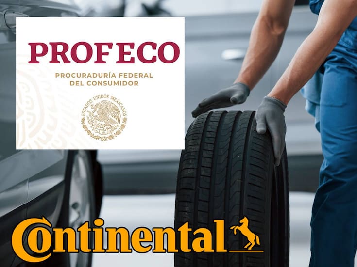 Profeco y Continental anuncian reemplazo de más de 1,500 llantas por posibles fallas