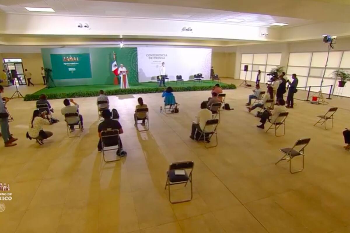 Sigue la conferencia de AMLO desde Culiacán, Sinaloa