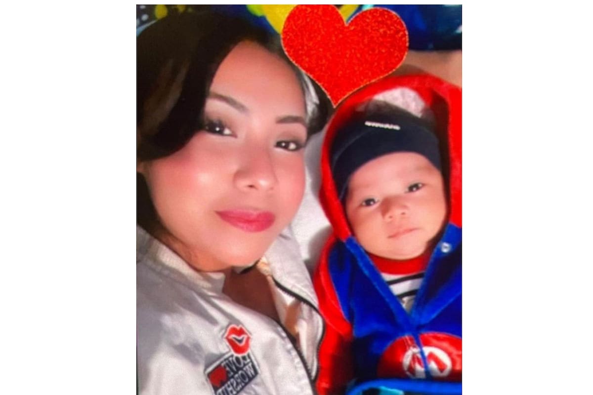 Pesquisa de Ana Gabriela González Pérez, de 24 años y su hijo Ángel Hassan González Pérez, de 2 meses