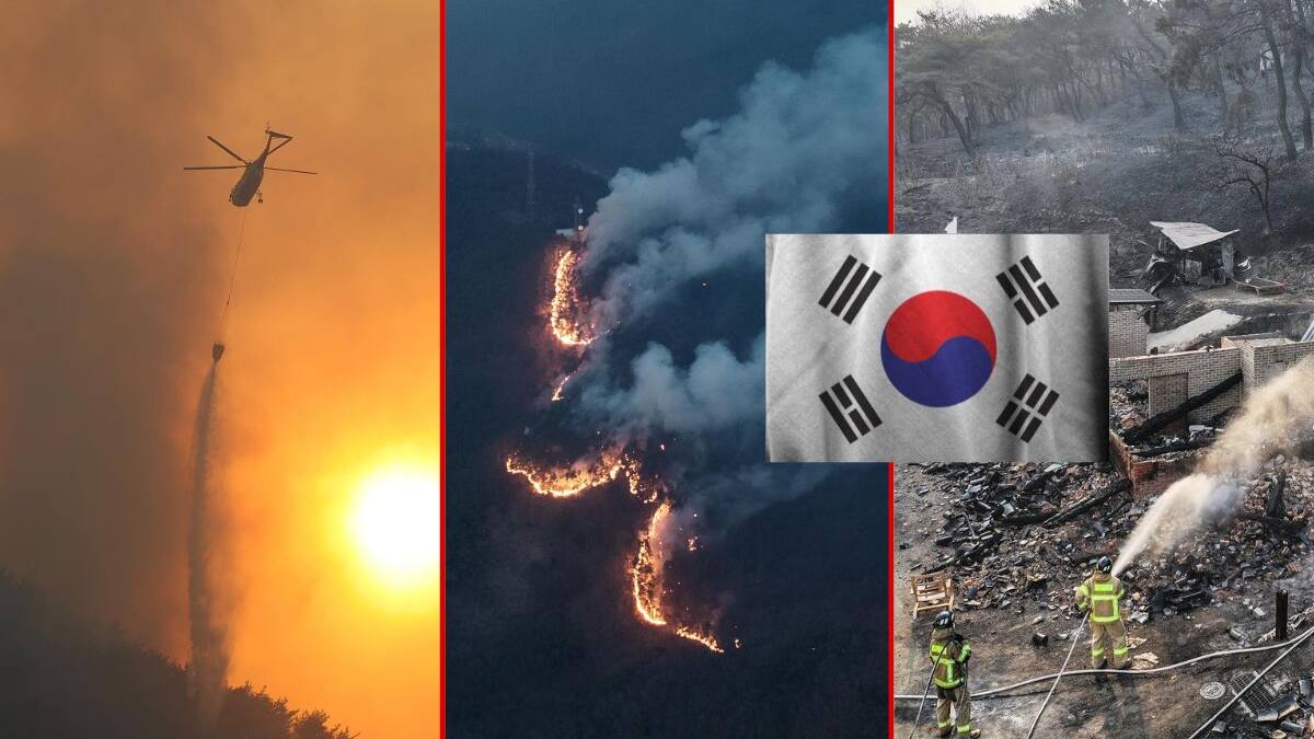 Corea del Sur declara “estado de catástrofe nacional” ante incendios forestales que han obligado a miles a evacuar en el sureste del país