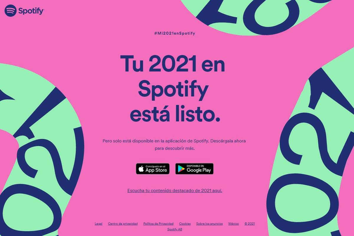 Spotify Wrapped 2021: Así puedes ver las canciones y artistas que más escuchaste este año