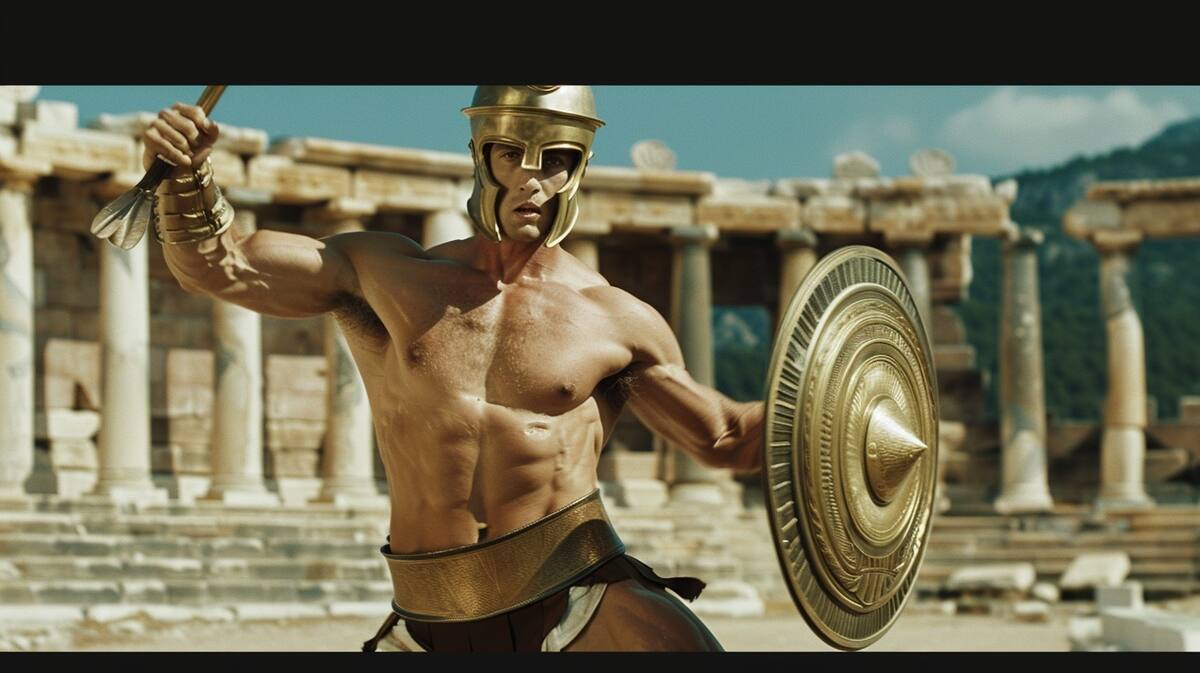 Atletas llegaban a Olympia con el acompañamiento de sus seguidores. El viaje a los juegos era arduo y requería una travesía marítima seguida de un viaje por tierra.