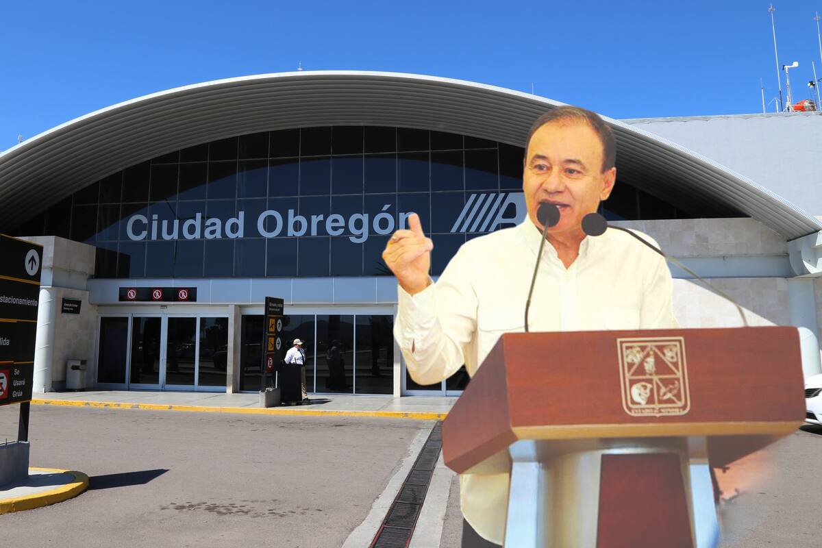 Modernización de Aeropuerto de Obregón detonará la industria aeroespacial y el turismo en el sur de Sonora: Gobernador