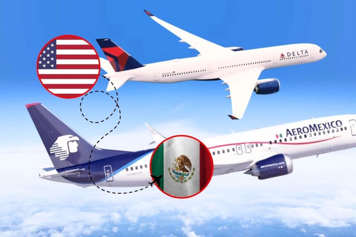 Aeroméxico y Delta lanzarán dos nuevas rutas para fortalecer la conectividad entre México y EU; estos son los detalles sobre las rutas y horarios