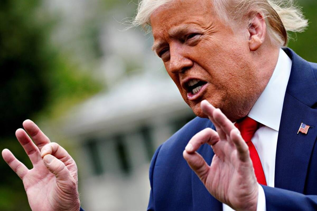 Trump: "El muro nos salva del Covid-19 en México"