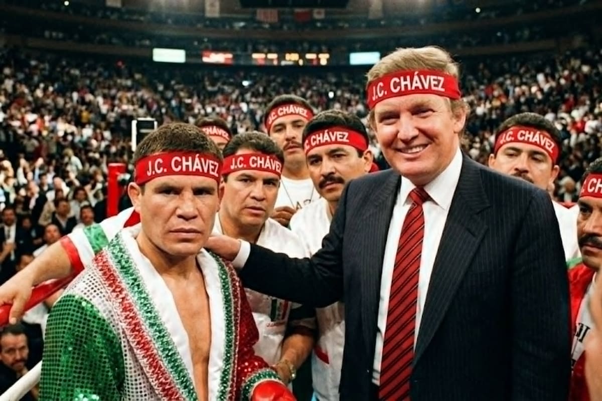 Julio César Chávez revela que Donald Trump intentó comprar su contrato en los años 80