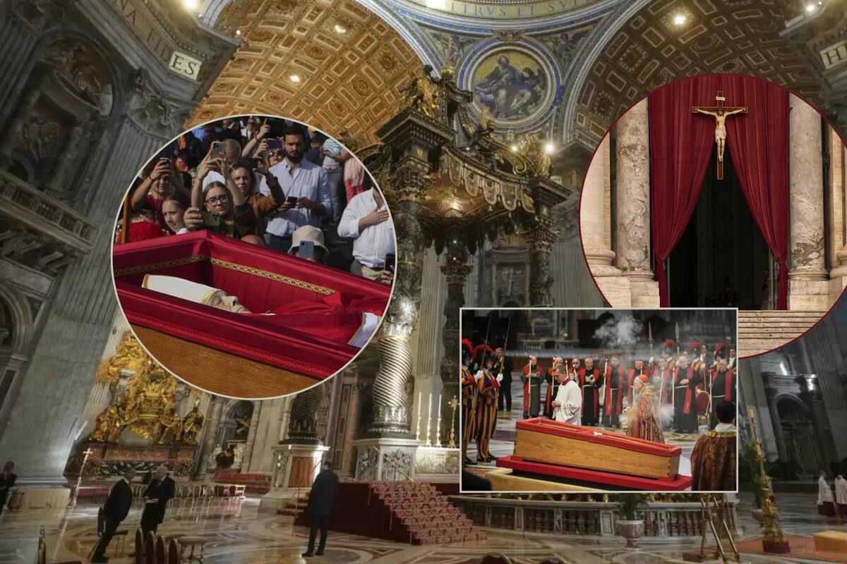 Trasladan el cuerpo del papa Francisco a la Basílica de San Pedro para tres días de velatorio y abre sus puertas al público