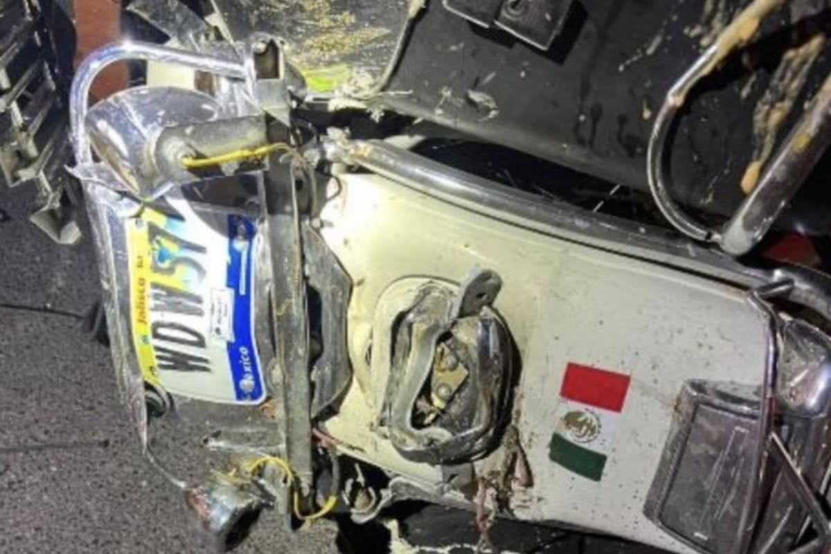 Muere motociclista en Puerto Peñasco tras ser embestido y arrastrado casi 100 metros