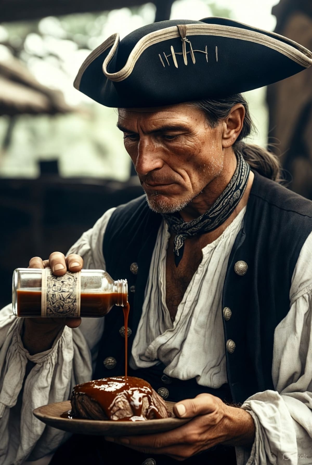 La primera catsup no llevaba tomate y su sabor era muy diferente. (Foto: Generada con IA)