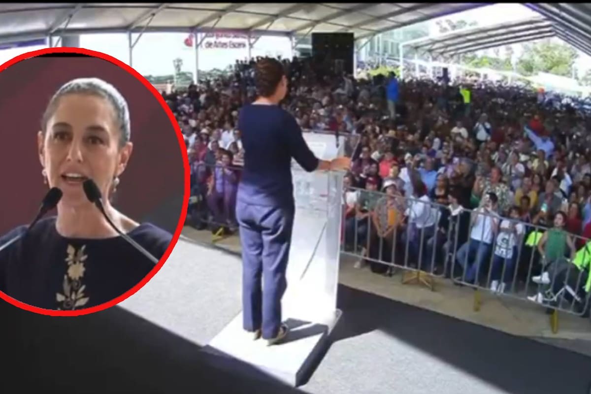 “Si están esos gritos y no hay respeto nos vamos todos”: Sheinbaum durante evento en Jalisco