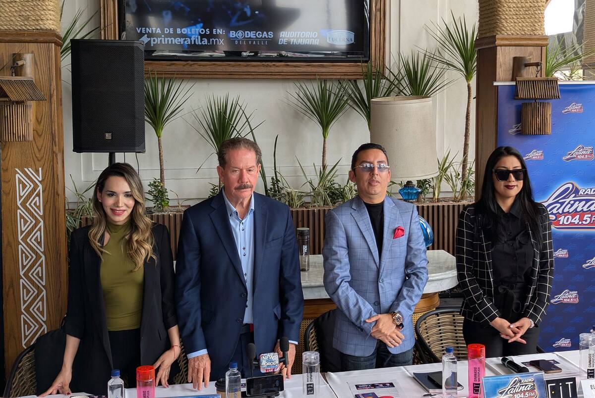 En rueda de prensa se dieron a conocer los detalles del concierto de Emmanuel y Mijares en Bodegas del Vale.