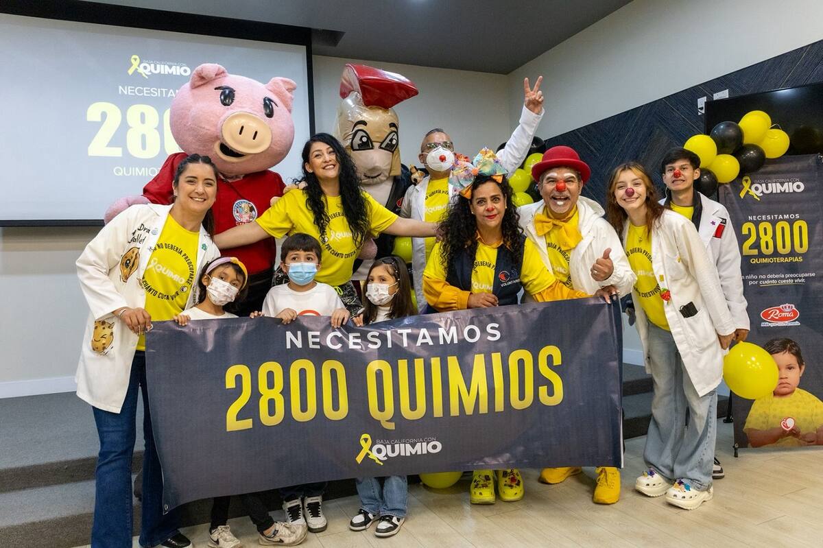 La Fundación Castro-Limón presentó este martes la campaña “Baja California con Quimio 2025”.