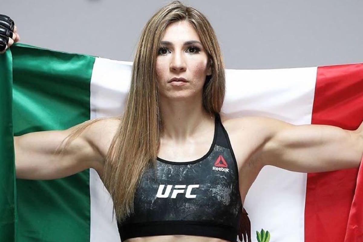 Peleadora mexicana de la UFC da positivo por Covid-19, cancelan su pelea