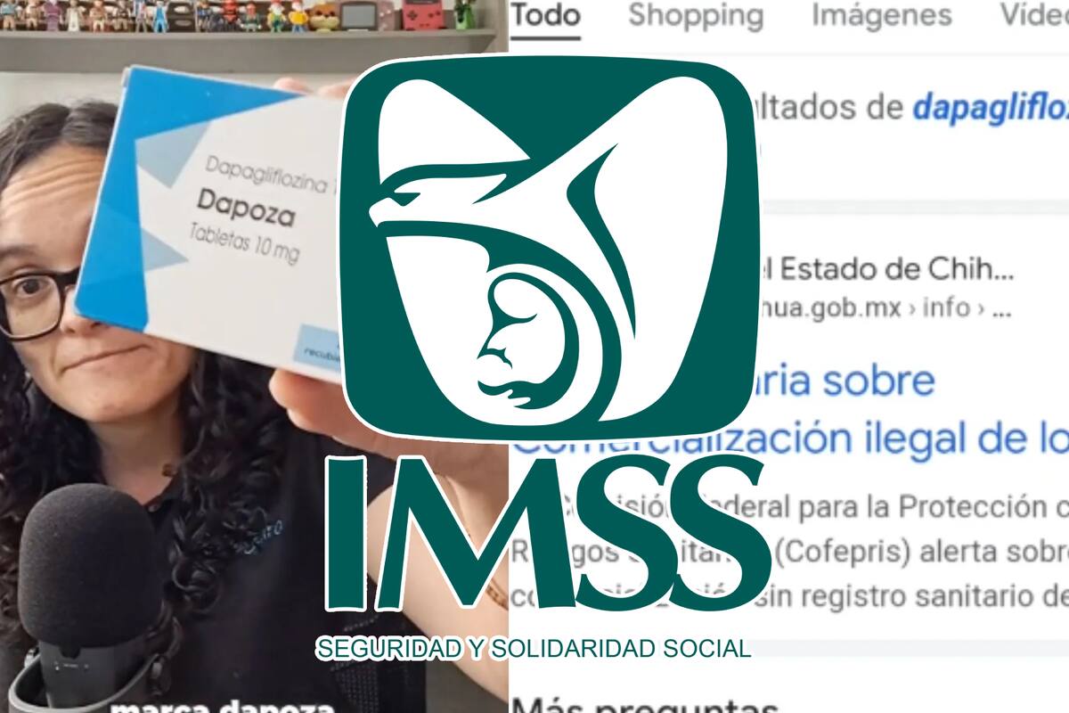 IMSS responde por medicamento dapagliflozina, señalado de recetarse sin aprobación de Cofepris
