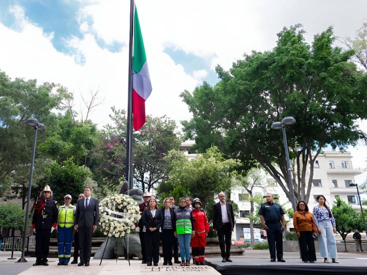 Clara Brugada rinde homenaje a las víctimas de 1985 y 2017 y destaca el legado de solidaridad