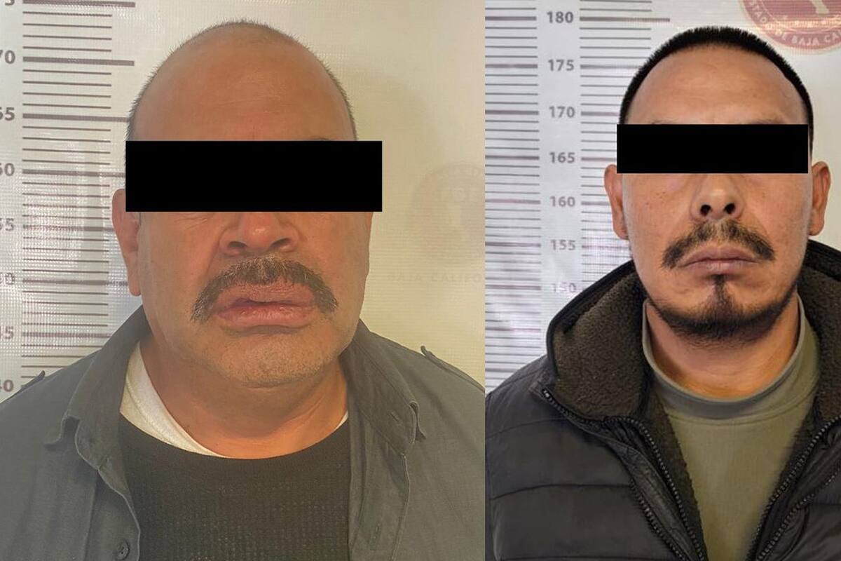 FGE detiene a dos sujetos por portación de arma de fuego en Tijuana