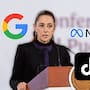 Gobierno de Claudia Sheinbaum firma acuerdo con Google, Meta y TikTok para combatir la violencia digital en México