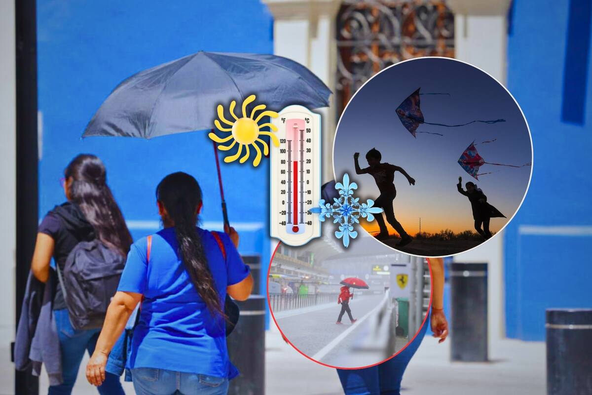 SMN advierte por fuertes lluvias, vientos intensos con torbellinos y continuidad de la ola de calor en estados del norte este 12 de junio