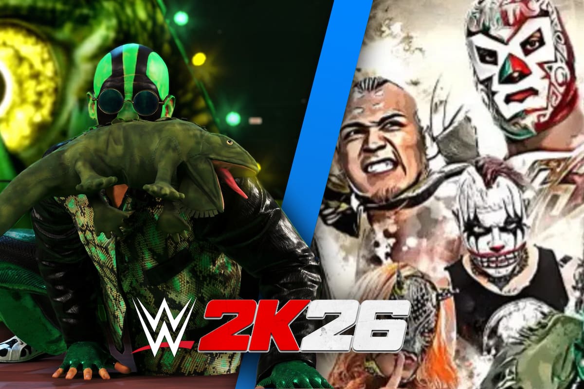 Estos luchadores de AAA aparecerán en el videojuego WWE2K26